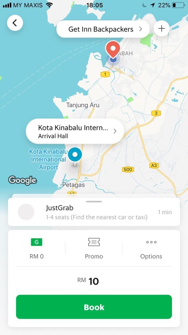 Get Inn Backpackers Кота Кинабалу Екстериор снимка